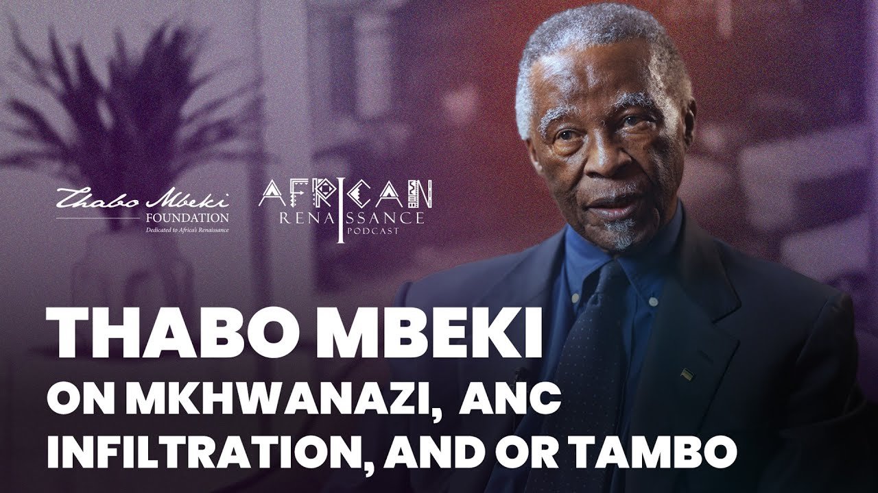 Dr Mbuyiseni Ndlozi with Former South African President Thabo Mbeki